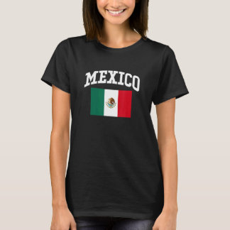 T-shirt Mexique Mexique Drapeau Etat Pays Accueil Fierté