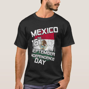 T-shirt Mexique Pride Independence Day 2022 Drapeau mexica