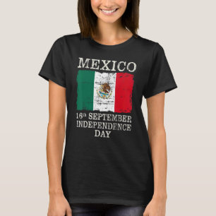 T-shirt Mexique Pride Independence Day 2022 Drapeau mexica