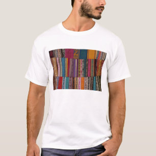 T-shirt Mexique, province d'Oaxaca, Oaxaca, ceintures tiss
