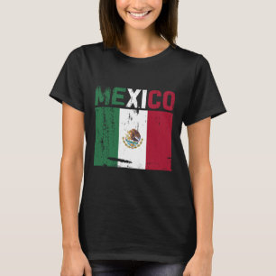 T-shirt Mexique Vintage Mexicaine Flag Pride Casquette Jer