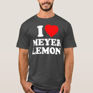 T-shirt Meyer Lemon Love Heart Funny