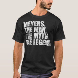 T-shirt MeyersMeyers Nom de famille Meyers Nom de famille 