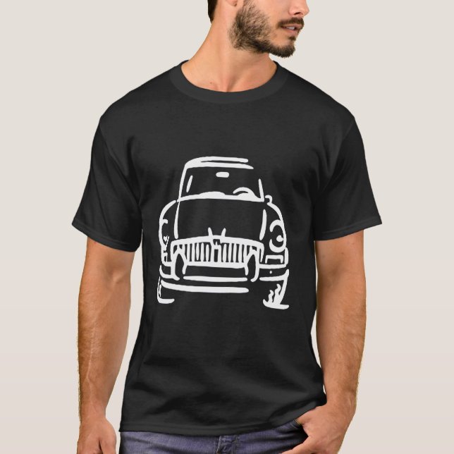 T-shirt MGB GT MG British English Roadster Sportscar (Devant)