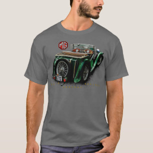 T-shirt MGTC mg voitures d'Angleterre