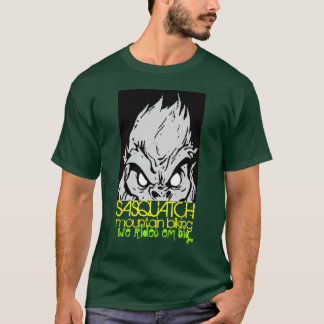T-shirt Mi-bande de Sasquatch