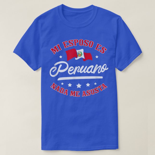 T-shirt Mi esposo es Peruano (Design devant)