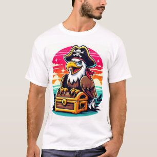 T-shirt mi-feutré tendance surdimensionné