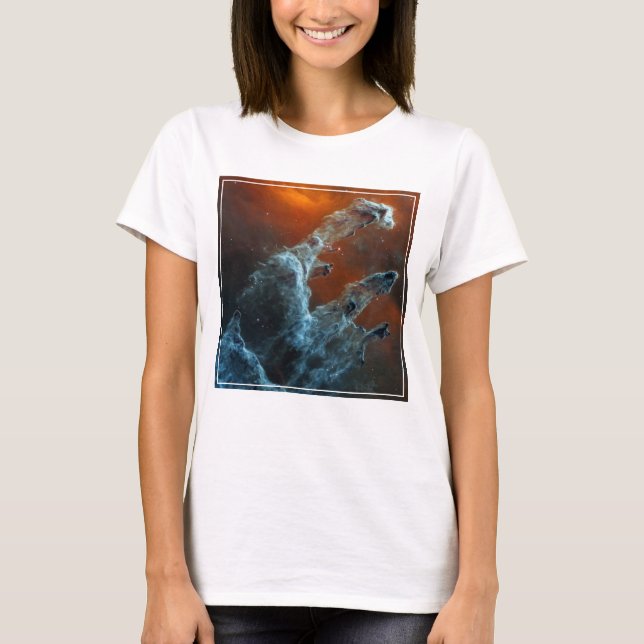 T-shirt Mi-Infrarouge Les Piliers De La Création. (Devant)