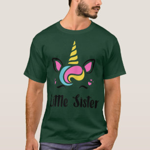 T-shirt Mi-Soeur mignonne Magique Unicorn frères
