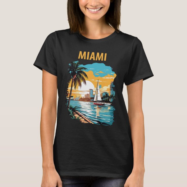 T-shirt Miami (Devant)