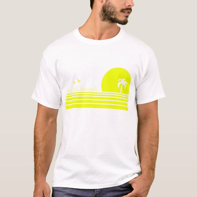 T-shirt Miami Beach (Devant)