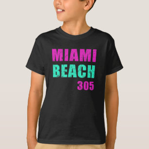 T-shirt Miami Beach 305