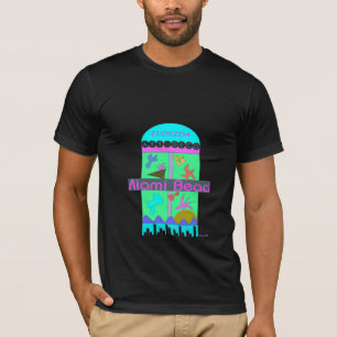 T-shirt Miami Beach (amour) Art déco