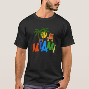 T-shirt Miami City Floride souvenir pour hommes femmes 7