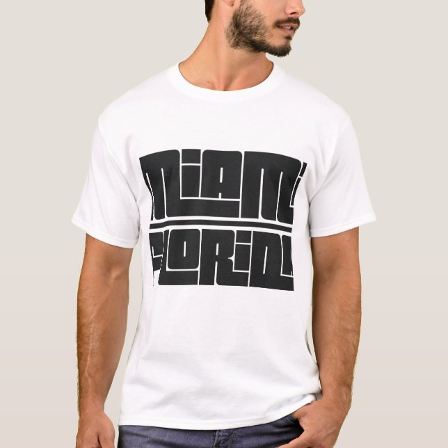 T-shirt Miami - Floride (Devant)