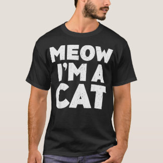 T-shirt Miaou JE SUIS UN Chat