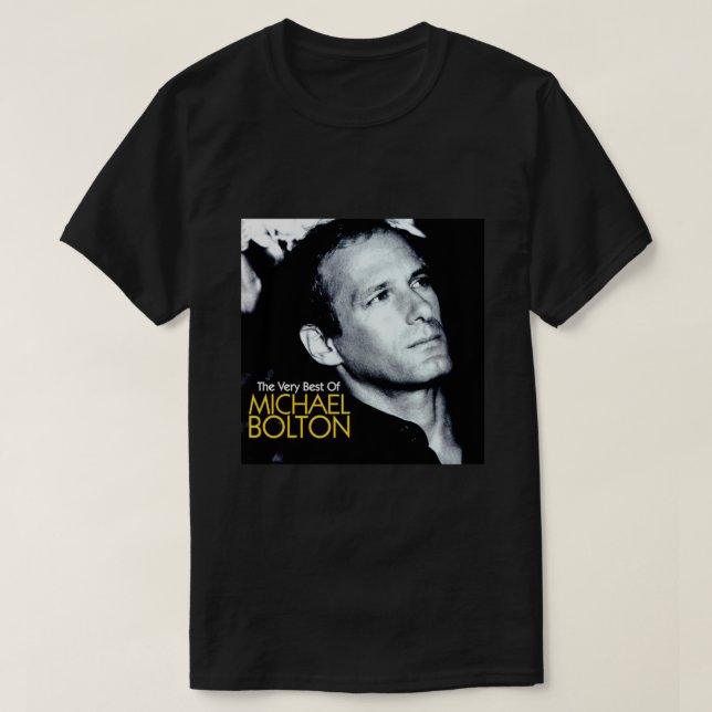 T-shirt Michael bolotin Le meilleur de michael bolton Cl (Design devant)