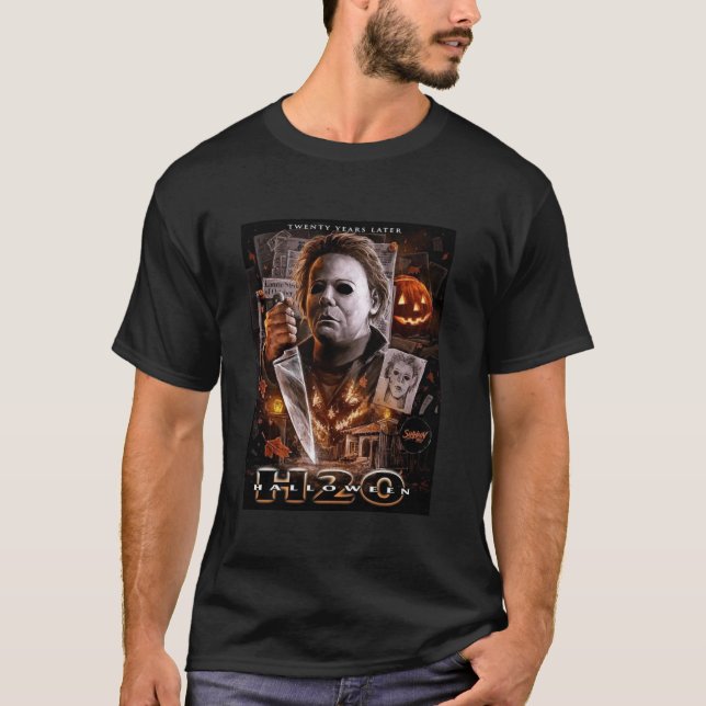 T-shirt Michael myers halloween (Devant)