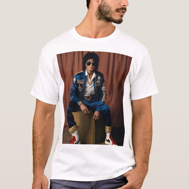 T-SHIRT MICHEAL JACKSON T_SHIRT (Devant)