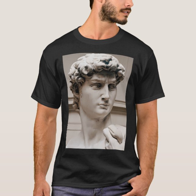 T-shirt Michel-Ange David (chef) (Devant)