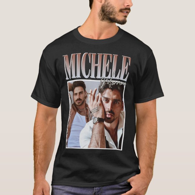 T-shirt Michele Morrone   (Devant)