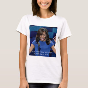 T-shirt Michelle Obama "Nous allons de l'avant" Collection