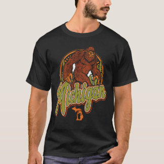T-shirt Michigan Bigfoot