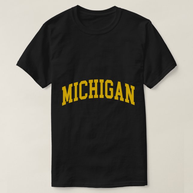 T-shirt Michigan - Conception de retour de flamme - Sweats (Design devant)