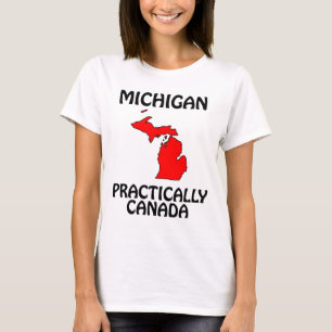 T-shirt Michigan - Pratiquement Canada