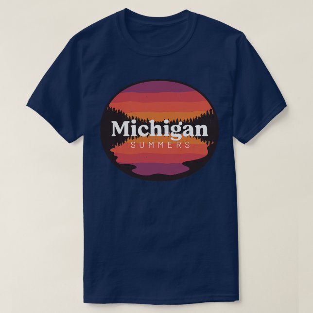 T-shirt Michigan Summers (Design devant)