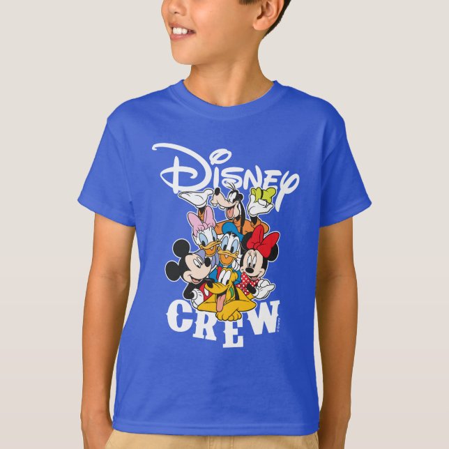 T-shirt Mickey 2 Côté & Amis Équipage - Vacances en famill (Devant)
