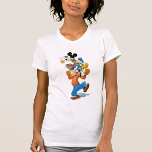 T-shirt Mickey And Friends   Mickey Decorating The Tree
