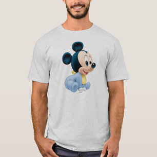 T-shirt Mickey bébé Pyjamas bleus