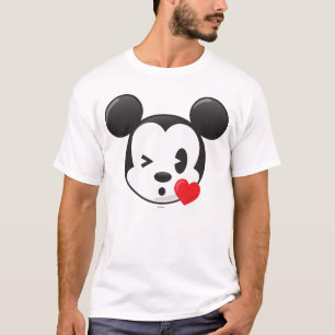 T-shirt Mickey branché Flirty Emoji