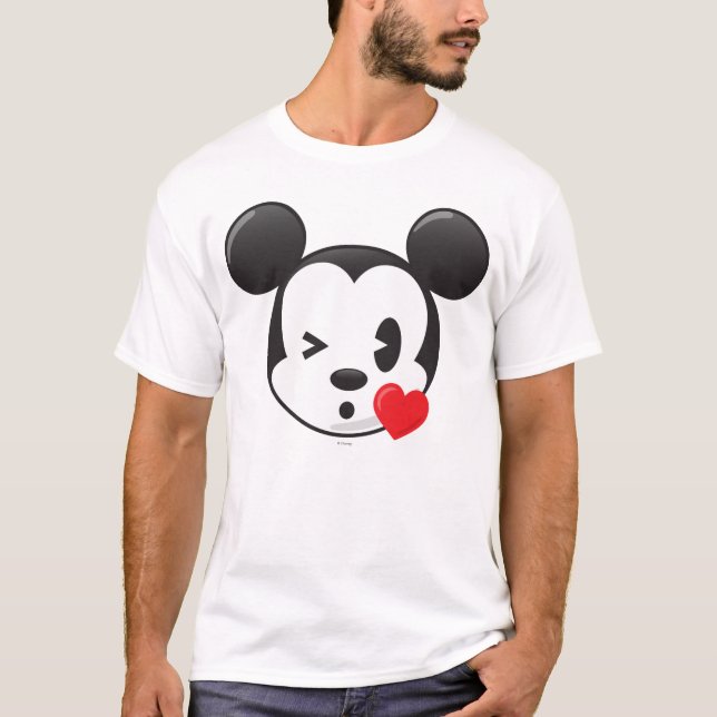 T-shirt Mickey branché| Flirty Emoji (Devant)