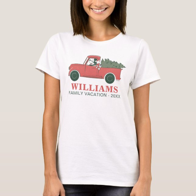 T-shirt Mickey & Camion classique | Vacances en famille de (Devant)