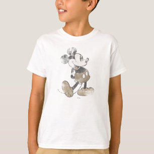 T-shirt Mickey Classique En détresse