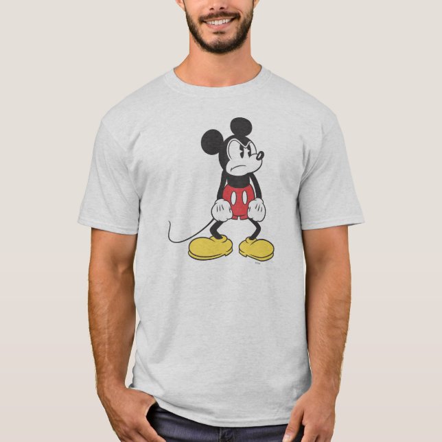 T-shirt Mickey classique | Pose en colère (Devant)
