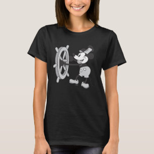 T-shirt Mickey classique   Steamboat Willie