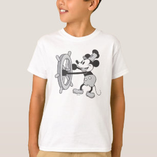 T-shirt Mickey Classique Steamboat Willie