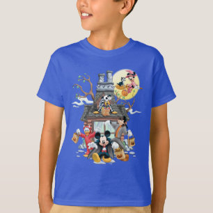 T-shirt Mickey et les amis Haunted House