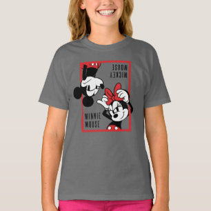 T-shirt Mickey et Minnie   Création de duo mignon