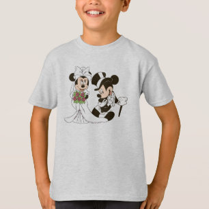 T-shirt Mickey et Minnie Mariage  Se marier