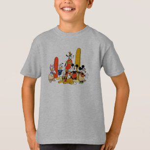 T-shirt Mickey et ses amis à la plage