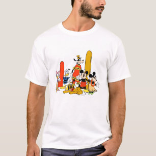 T-shirt Mickey et ses amis à la plage