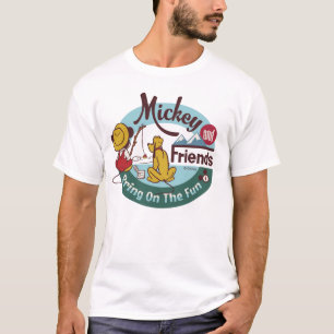 T-shirt Mickey et ses amis Amenez l'amusement