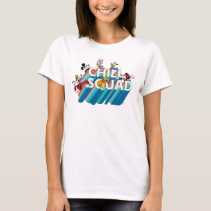 T-shirt Mickey et ses amis Équipe détente