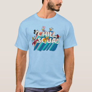 T-shirt Mickey et ses amis L'Équipe de détente