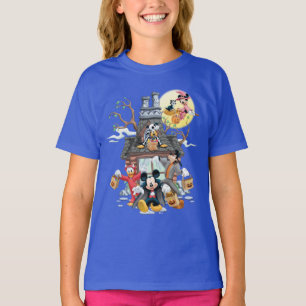 T-shirt Mickey et ses amis Maison hantée